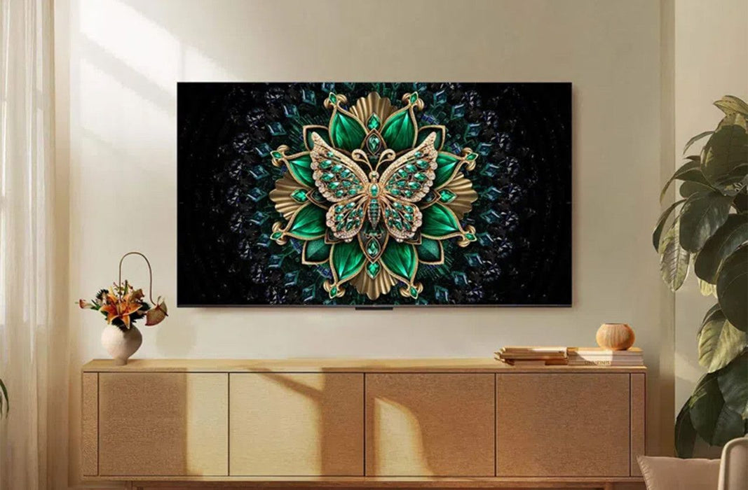 TV TCL 50C6K, 50" QD-MiniLED, 4K Ultra HD, ONKYO 2.1 Hi-Fi System
