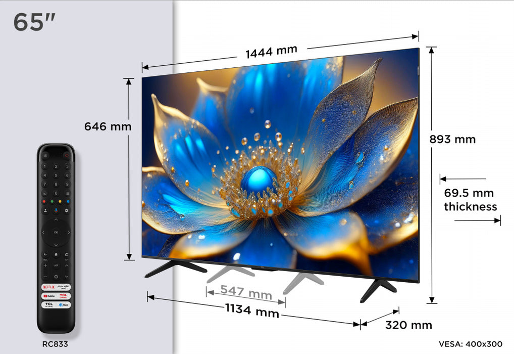 TV TCL QLED 65P79K