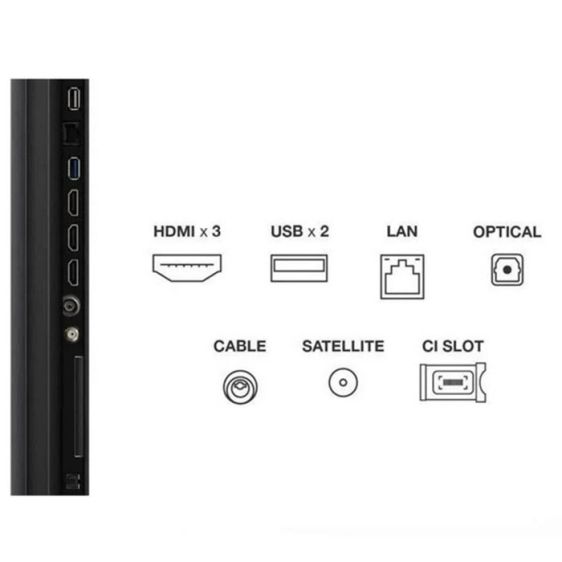 TV TCL 50C6KS, 50" Premium QD-MiniLED TV, 4K Ultra HD, ONKYO 2.1 Hi-Fi System