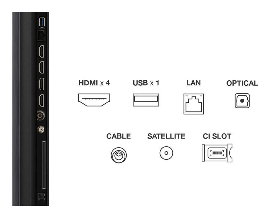 TV TCL 55Q6C, 55"(139 cm), QD-Mini LED, 4K Ultra HD, Smart TV, Google TV