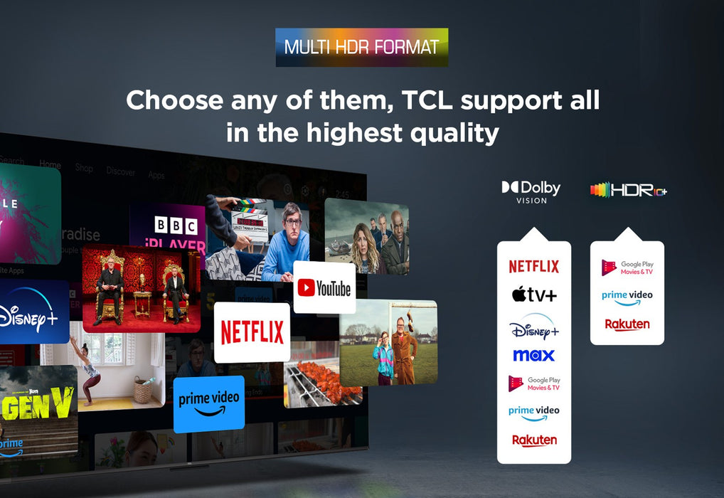 TV TCL 55V6C, LED, 55 inch, 139 cm, 3840x2160 UHD-4K, Smart TV, Android