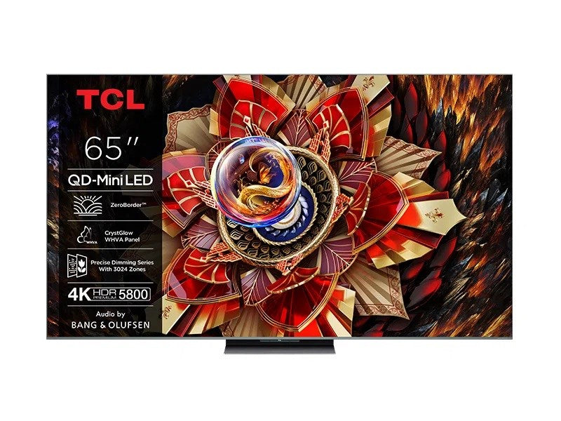 TCL 65C9K TV 165.1 cm (65") 4K Ultra HD Smart TV Wi-Fi 5800 cd/m² Black