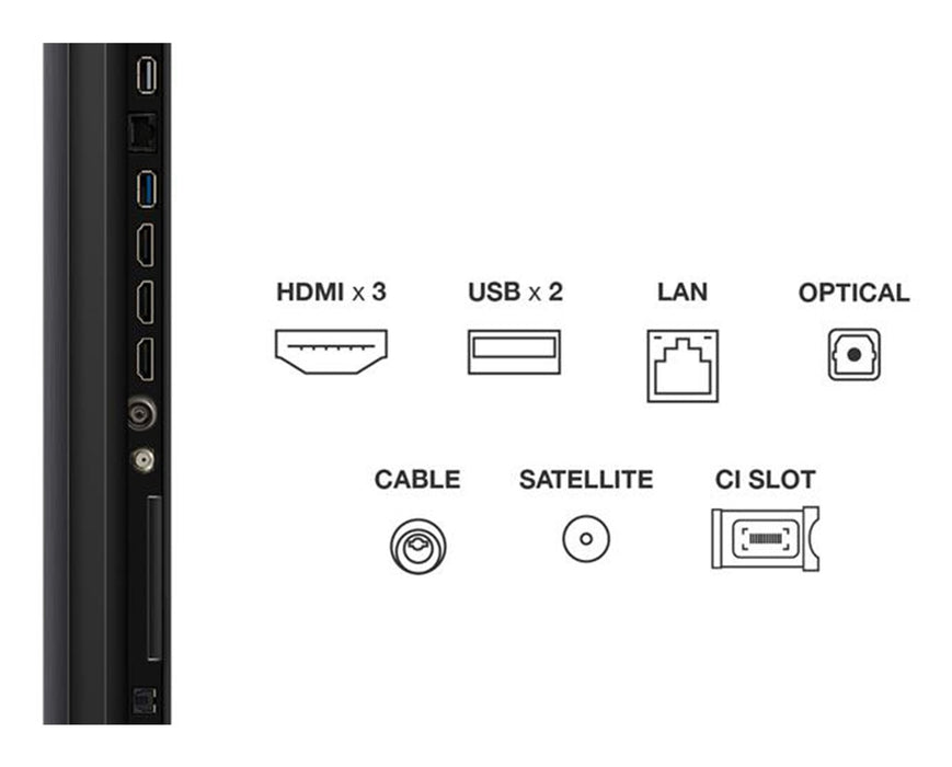 TCL C6KS 65C6KS TV 165.1 cm (65") 4K Ultra HD Smart TV Wi-Fi Metallic