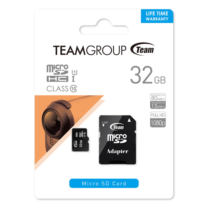 Team Group 32GB Micro SDHC/SDXC memory card