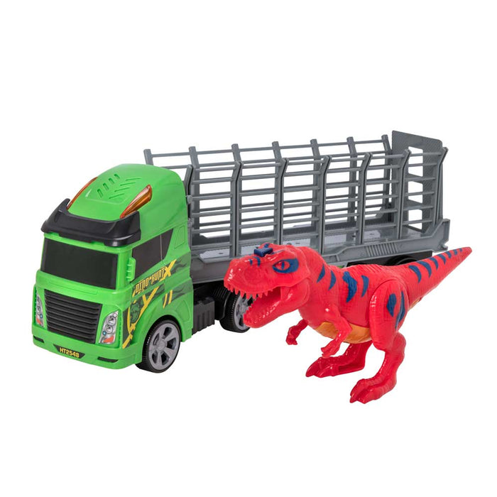 HTI TEAMSTERZ Mighty Machines Truck with Dinosaur Sound and Light