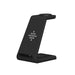 Tech-Protect A7 10W inductive charger in the form of a 3-in-1 stand for smartphone / headphones / smartwatch - black