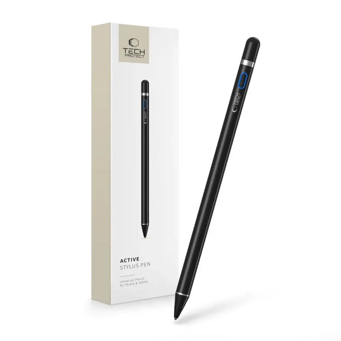 Tech-Protect Active Stylus Pen - Black - Cell phone stylus pen<<<HurtelXML