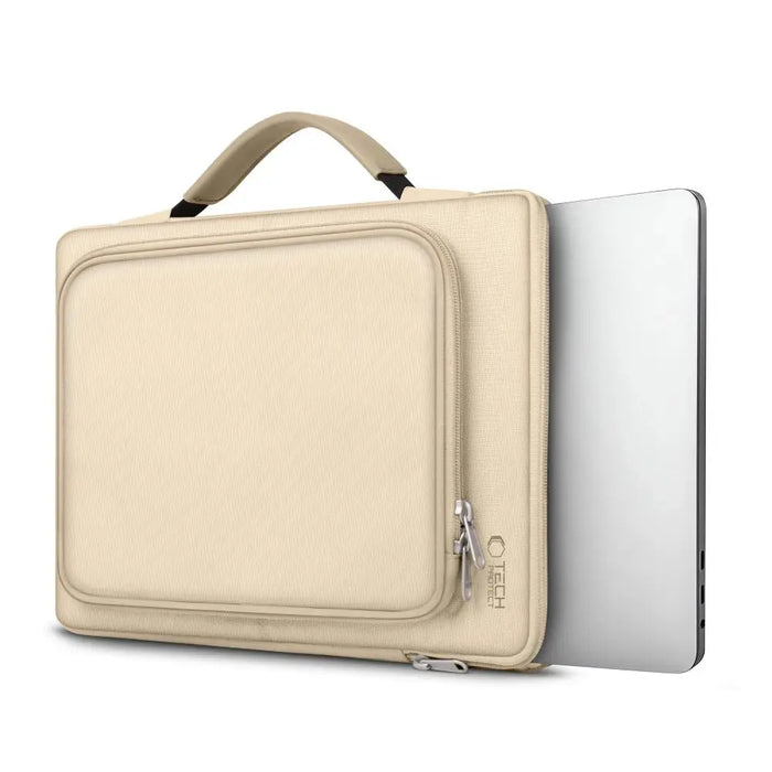 Tech-Protect Basic Bag for 15-16’’ laptop - beige - Laptop bags<<<HurtelXML