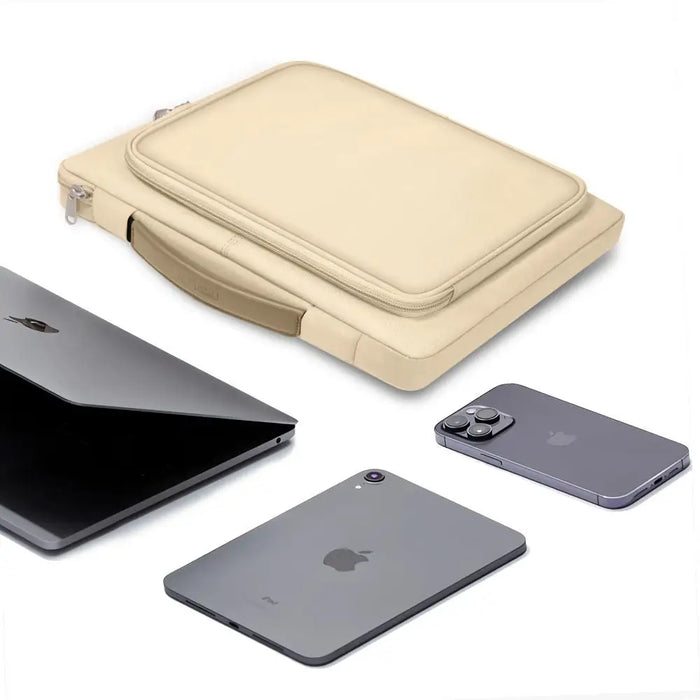 Tech-Protect Basic Bag for 15-16’’ laptop - beige - Laptop bags<<<HurtelXML