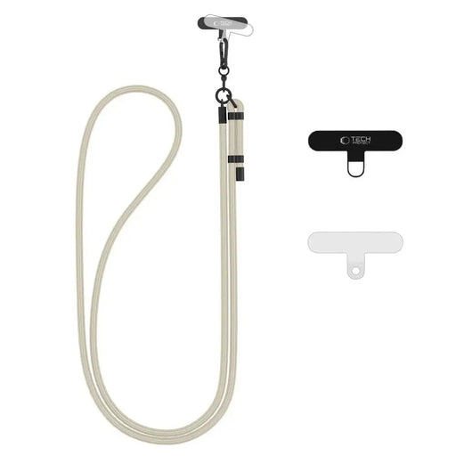 Tech-Protect C1S Rope Crossbody Strap Leash - Gray - Other cell phone equipment<<<HurtelXML