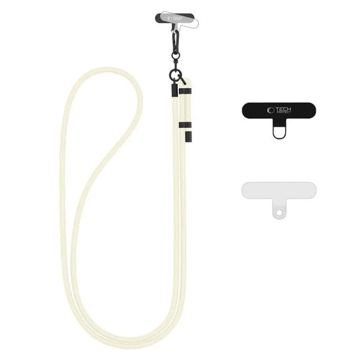 Tech-Protect C1S Rope Crossbody Strap Leash - White - Other cell phone equipment<<<HurtelXML