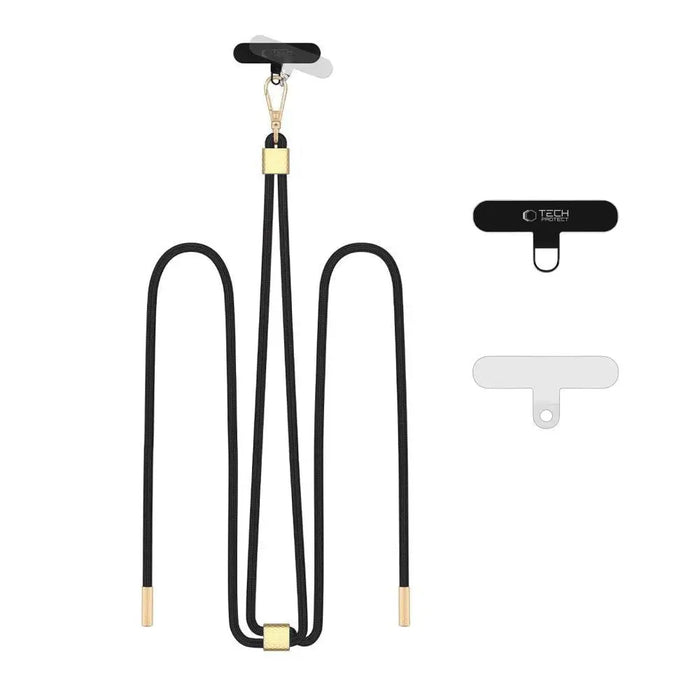 Tech-Protect C2S Rope Crossbody Strap Leash - Black - Other cell phone equipment<<<HurtelXML