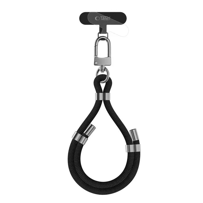 Tech-Protect C4S Rope Wrist Strap - Black/Grey - Other cell phone equipment<<<HurtelXML