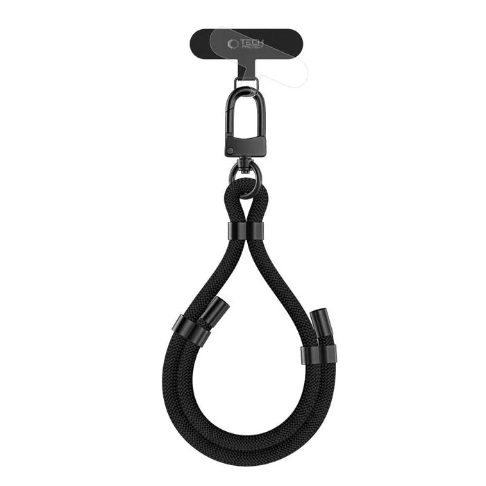 Tech-Protect C4S Rope Wrist Strap - black - Other cell phone equipment<<<HurtelXML