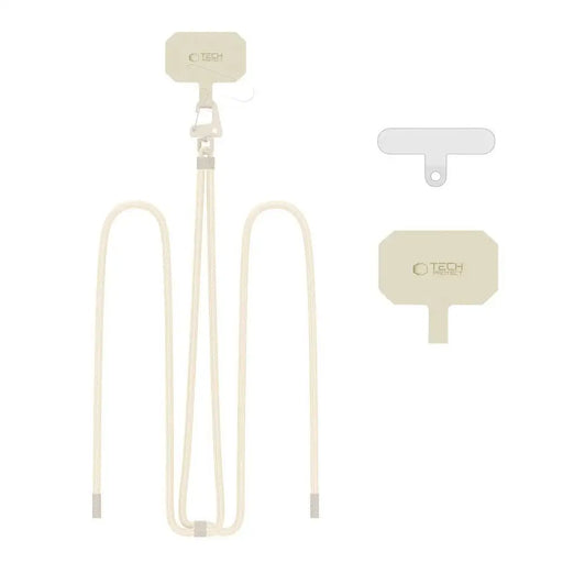 Tech-Protect C5S Rope Crossbody Strap Leash - Beige - Other cell phone equipment<<<HurtelXML