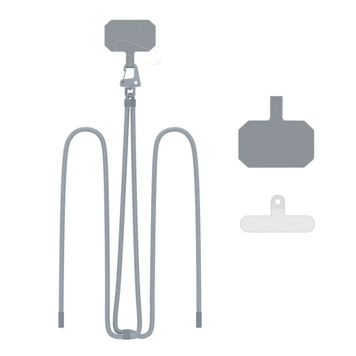 Tech-Protect C5S Rope Crossbody Strap Leash - Gray - Other cell phone equipment<<<HurtelXML