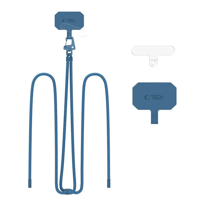 Tech-Protect C5S Rope Crossbody Strap Leash - Navy Blue - Other cell phone equipment<<<HurtelXML