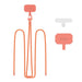 Tech-Protect C5S Rope Crossbody Strap Leash - Orange - Other cell phone equipment<<<HurtelXML