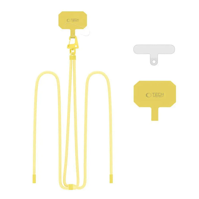 Tech-Protect C5S Rope Crossbody Strap Leash - Yellow - Other cell phone equipment<<<HurtelXML