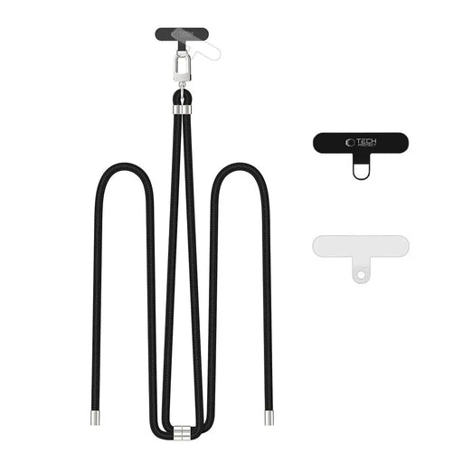 Tech-Protect C7S Rope Crossbody Strap Leash - Black - Other cell phone equipment<<<HurtelXML