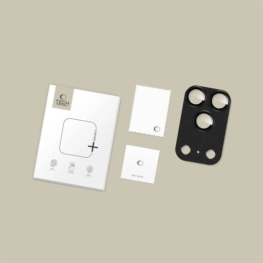 Tech-Protect Camfull Fit+ Camera Cover for iPhone 17 Pro - Black - Cell phone tempered glass<<<HurtelXML