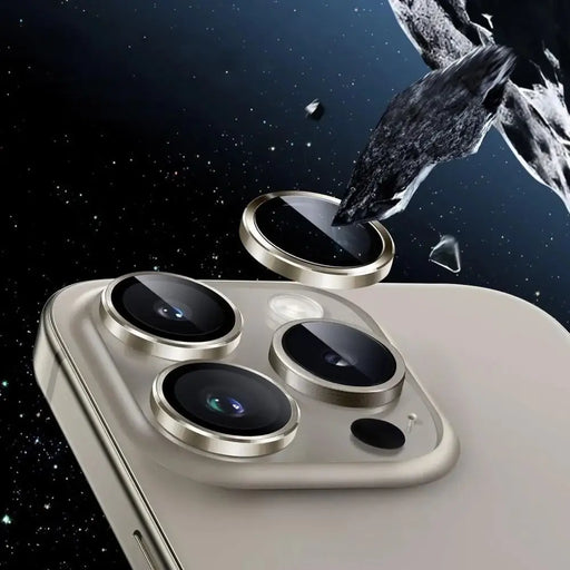 Tech-Protect Camring Fit+ Camera Cover for iPhone 14 Pro / Max / 15 Pro / Max / 16 Pro / Max / 17 Pro / Max - Clear