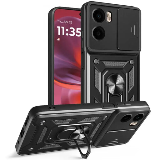 Tech-Protect CamShield Pro Case for Motorola Moto G05 / E15 - Black - Cell phone cases and covers<<<HurtelXML