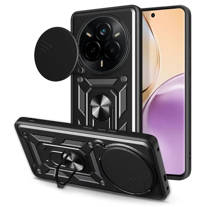 Tech-Protect CamShield Pro Case for Realme 14 Pro 5G - Black - Cell phone cases and covers<<<HurtelXML
