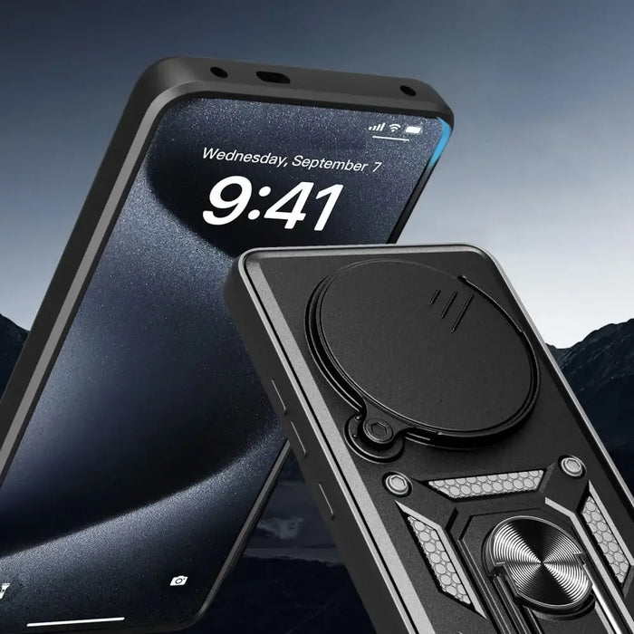 Tech-Protect CamShield Pro Case for Realme 14 Pro + 5G - Black - Cell phone cases and covers<<<HurtelXML