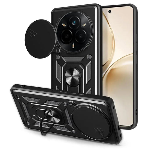 Tech-Protect CamShield Pro Case for Realme 14 Pro + 5G - Black - Cell phone cases and covers<<<HurtelXML