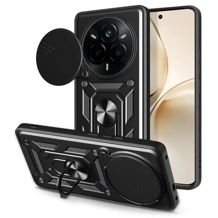 Tech-Protect CamShield Pro Case for Realme 14 Pro + 5G - Black - Cell phone cases and covers<<<HurtelXML