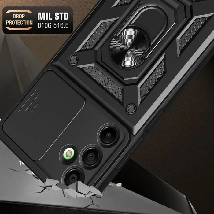 Tech-Protect CamShield Pro Case for Samsung Galaxy A17 4G / 5G - Black - Cell phone cases and covers<<<HurtelXML