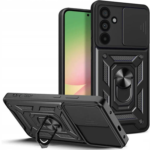 Tech-Protect CamShield Pro Case for Samsung Galaxy A56 5G - Black - Cell phone cases and covers<<<HurtelXML
