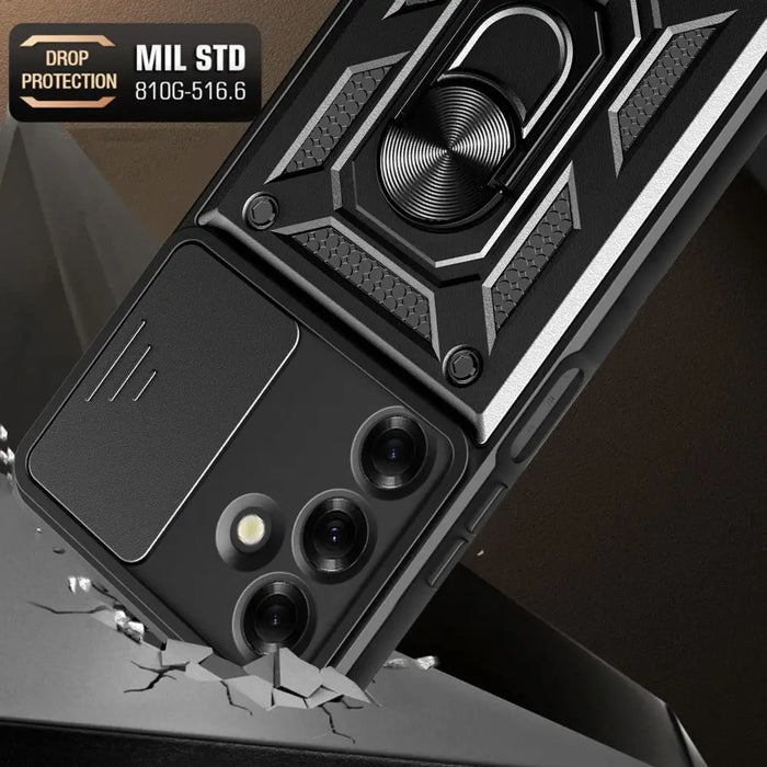 Tech-Protect Camshield Pro Case for Samsung Galaxy M35 5G - Black - Cell phone cases and covers<<<HurtelXML