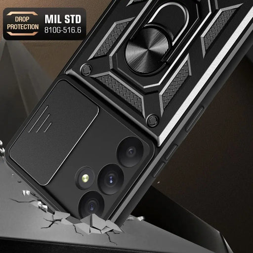 Tech-Protect CamShield Pro Case for Samsung Galaxy S24 FE - Black - Cell phone cases and covers<<<HurtelXML