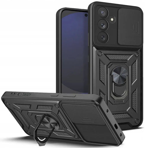 Tech-Protect CamShield Pro Case for Samsung Galaxy S24 FE - Black - Cell phone cases and covers<<<HurtelXML