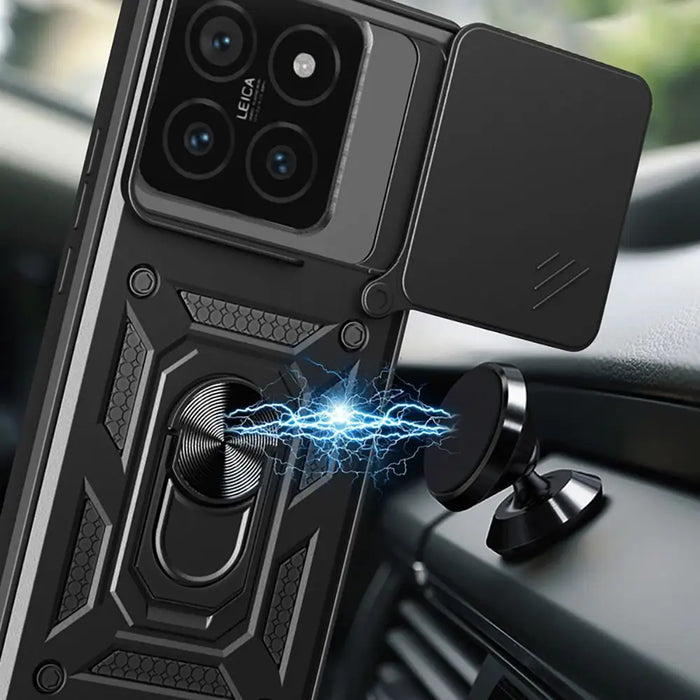 Tech-Protect CamShield Pro Case for Xiaomi 14T Pro - Black - Cell phone cases and covers<<<HurtelXML