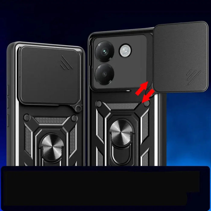 Tech-Protect Tech-Protect CamShield Pro Case for Xiaomi Poco M7 Pro 5G - Black - Cell phone cases and covers<<<HurtelXML