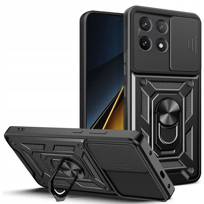 Tech-Protect CamShield Pro Case for Xiaomi Poco X6 Pro 5G - Black - Cell phone cases and covers<<<HurtelXML