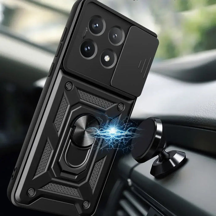 Tech-Protect CamShield Pro Case for Xiaomi Poco X6 Pro 5G - Black - Cell phone cases and covers<<<HurtelXML