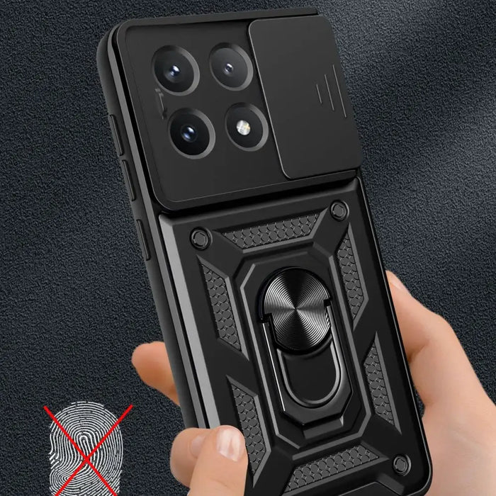 Tech-Protect CamShield Pro Case for Xiaomi Poco X6 Pro 5G - Black - Cell phone cases and covers<<<HurtelXML
