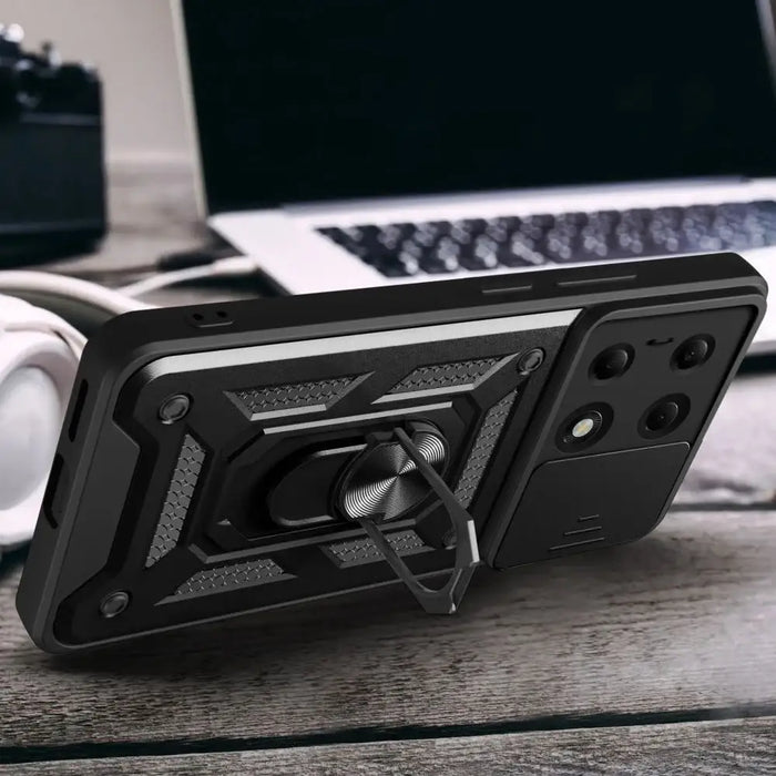 Tech-Protect CamShield Pro Case for Xiaomi Redmi Note 13 Pro 5G / Poco X6 5G - Black - Cell phone cases