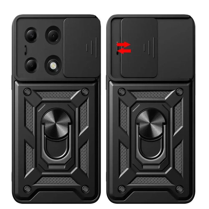 Tech-Protect CamShield Pro Case for Xiaomi Redmi Note 13 Pro 5G / Poco X6 5G - Black - Cell phone cases