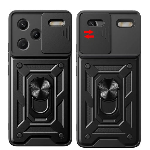 Tech-Protect CamShield Pro Case for Xiaomi Redmi Note 13 Pro+ 5G - Black - Cell phone cases and covers<<<HurtelXML
