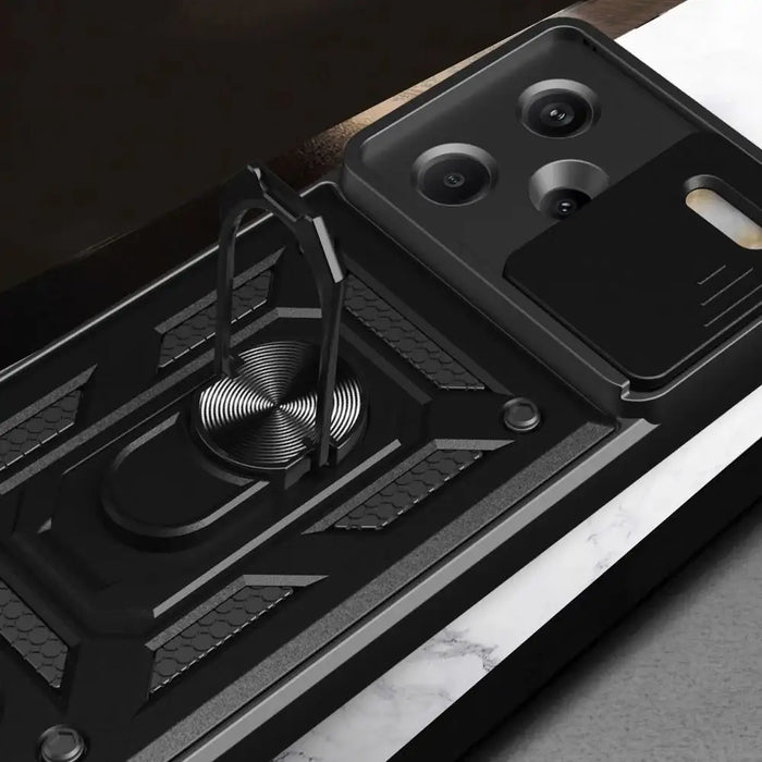 Tech-Protect CamShield Pro Case for Xiaomi Redmi Note 13 Pro+ 5G - Black - Cell phone cases and covers<<<HurtelXML