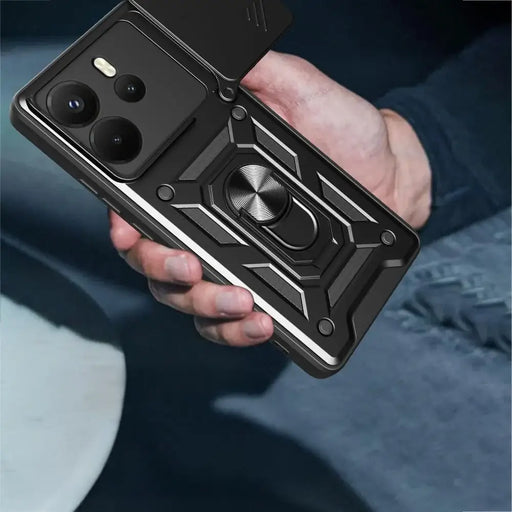 Tech-Protect CamShield Pro Case for Xiaomi Redmi Note 14 4G / LTE - Matte Black - Cell phone cases