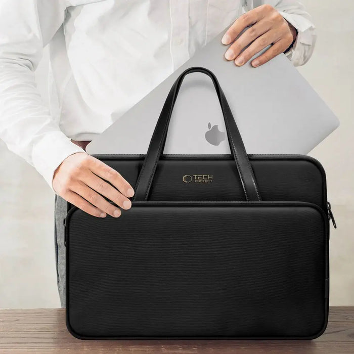 Tech-Protect Carrying Bag for 13-14’’ Laptop - Black - Laptop bags<<<HurtelXML