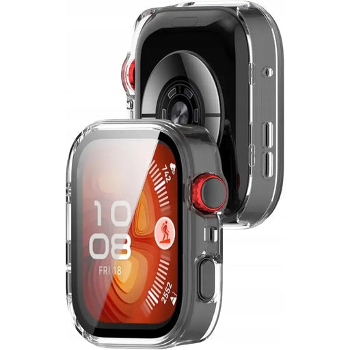 Tech-Protect Defense Case for Huawei Watch Fit 4 Pro - Transparent - Cell phone cases and covers<<<HurtelXML