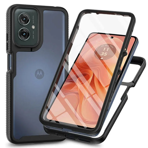 Tech-Protect Defense Case for Motorola Moto G55 5G - Black - Cell phone cases and covers<<<HurtelXML