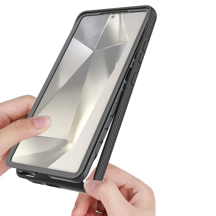 Tech-Protect Defense MagSafe Case for Samsung Galaxy S25 Ultra - Black - Cell phone cases and covers<<<HurtelXML